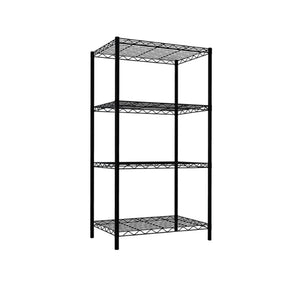 Home Basics 4 Tier Steel Wire Shelf, Black $40.00 EACH, CASE PACK OF 4