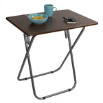 Load image into Gallery viewer, Home Basics Jumbo Multi-Purpose Foldable Table, Cherry $20.00 EACH, CASE PACK OF 4
