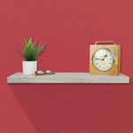 Load image into Gallery viewer, Home Basics 30&quot; MDF Floating Shelf, Grey $12.00 EACH, CASE PACK OF 6
