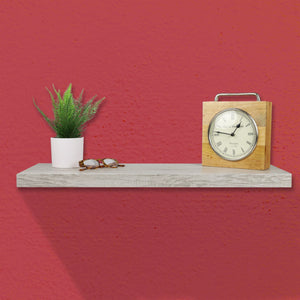 Home Basics 30" MDF Floating Shelf, Grey $12.00 EACH, CASE PACK OF 6