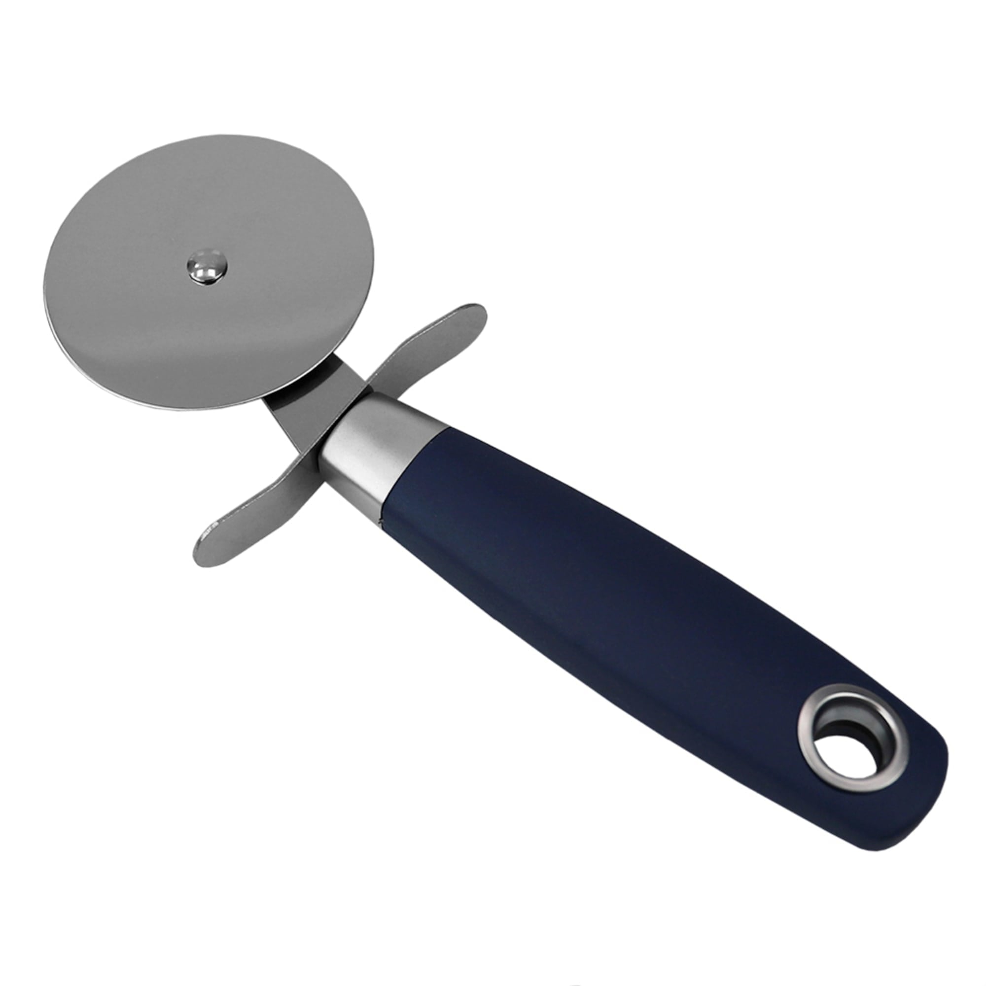 Home Basics Meridian Stainless Steel Pizza Cutter, Indigo $3.00 EACH, CASE PACK OF 24