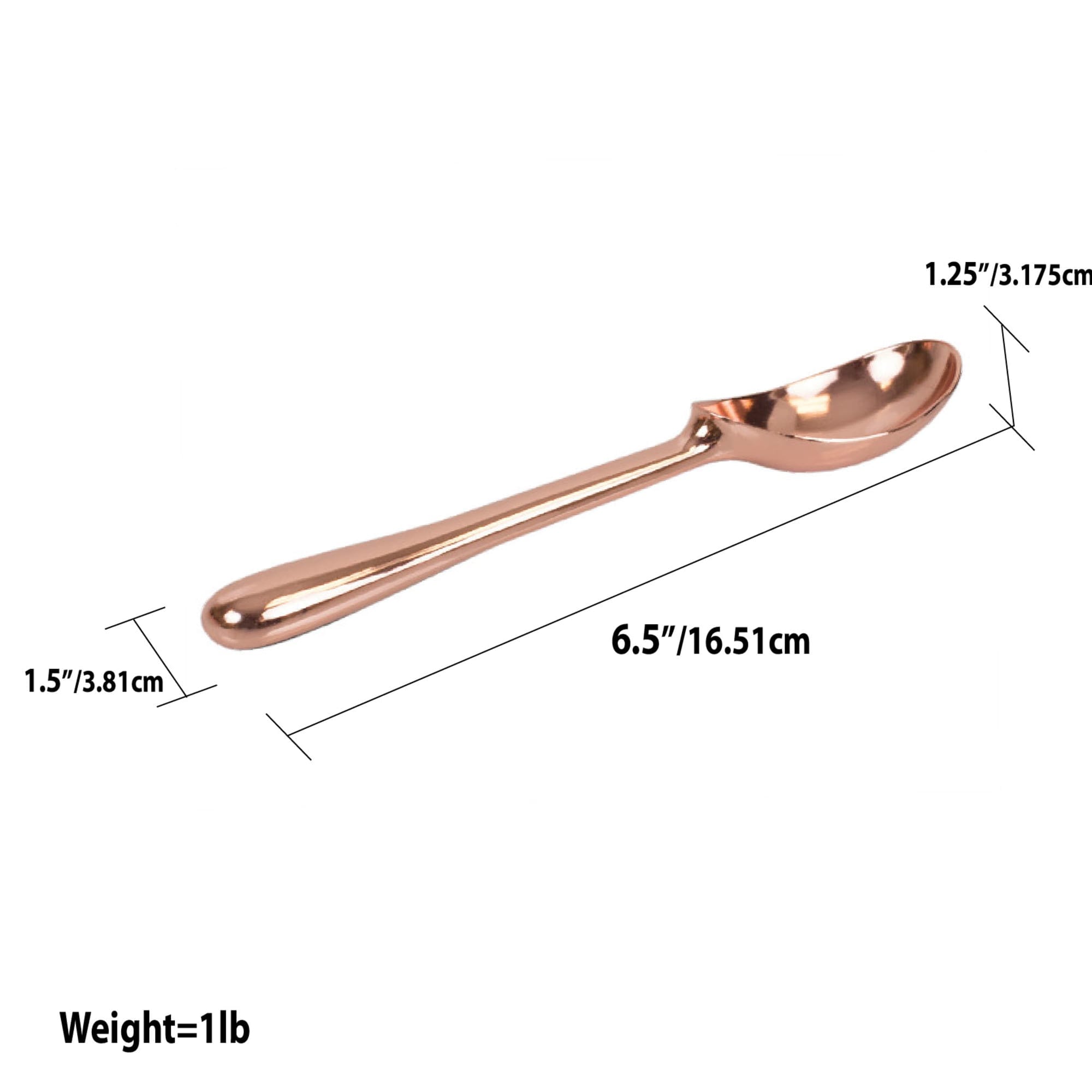 Home Basics Nova Collection Zinc Ice Cream Scoop, Rose Gold $4.00 EACH, CASE PACK OF 24
