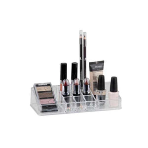 Home Basics Makeup Organizer, Clear $4.00 EACH, CASE PACK OF 12