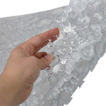 Load image into Gallery viewer, Home Basics Double Bubble Bath Mat, Clear $4.00 EACH, CASE PACK OF 12
