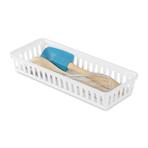 Sterilite Slim Storage Tray / White $1.00 EACH, CASE PACK OF 24