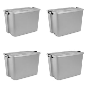 Sterilite 32 Gallon Latch Tote, Grey $30.00 EACH, CASE PACK OF 4