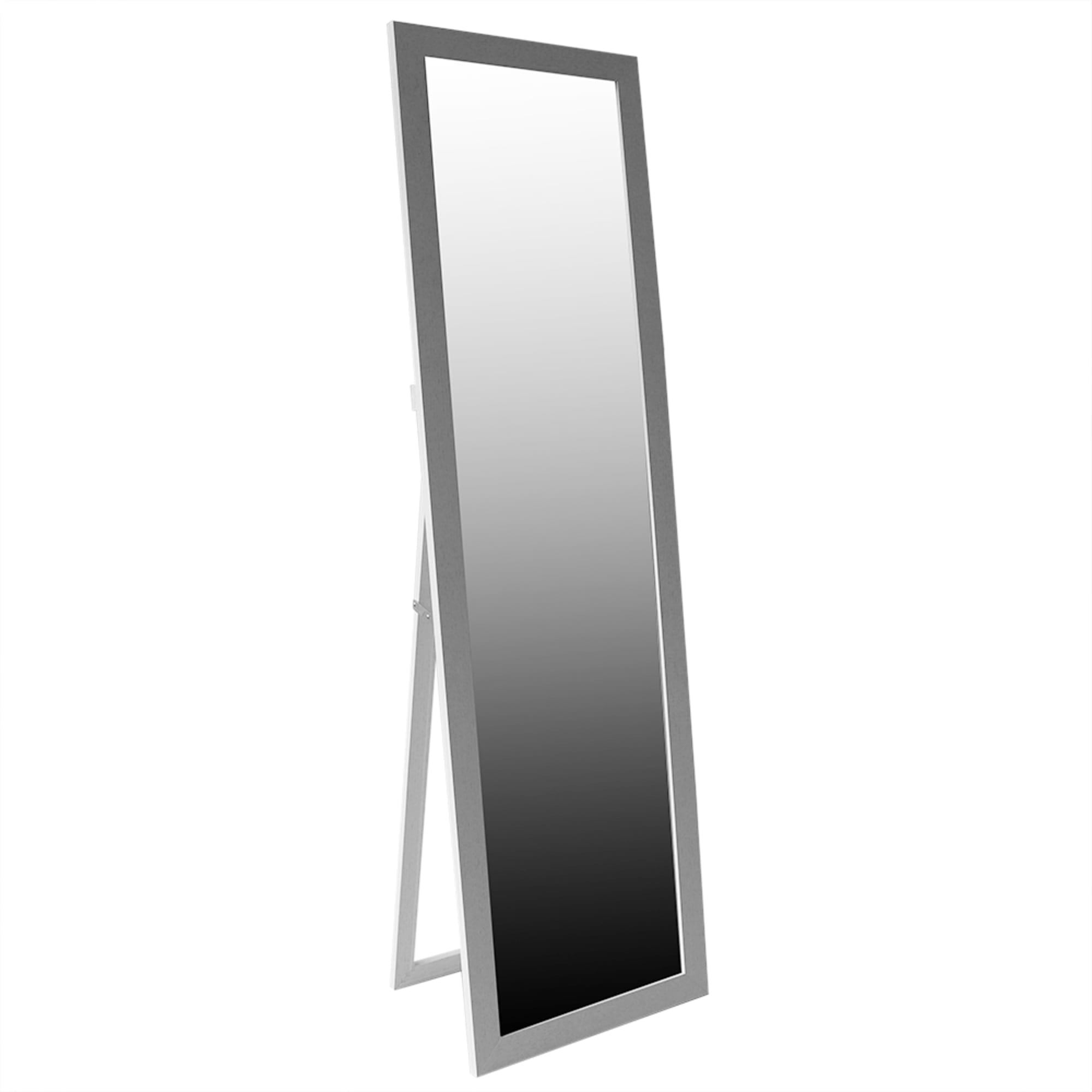 Home Basics Easel Back Full Length Mirror with MDF Frame, White $15.00 EACH, CASE PACK OF 6