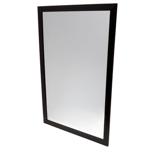 Home Basics 24" x 36" Wall Mirror, Mahogany $25.00 EACH, CASE PACK OF 4