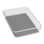 Load image into Gallery viewer, Home Basics  6&quot; x 9&quot; x 2&quot; Plastic Drawer Organizer with Rubber Liner $4.00 EACH, CASE PACK OF 24
