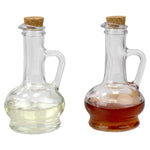 Load image into Gallery viewer, Home Basics Orchard Glass Oil and Vinegar Bottle with Cork Tops, Clear $3 EACH, CASE PACK OF 12
