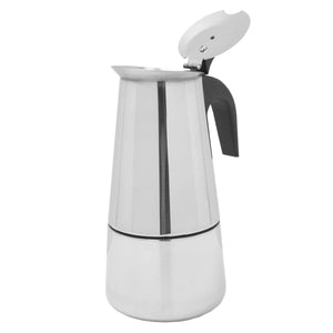 Home Basics 6 Cup Stainless Steel Espresso Maker, Silver $9.00 EACH, CASE PACK OF 12