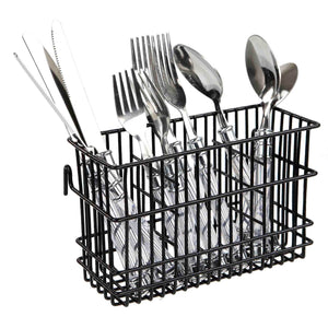 Home Basics Hanging Vinyl Coated Steel Utensil Holder, Black $3.00 EACH, CASE PACK OF 24