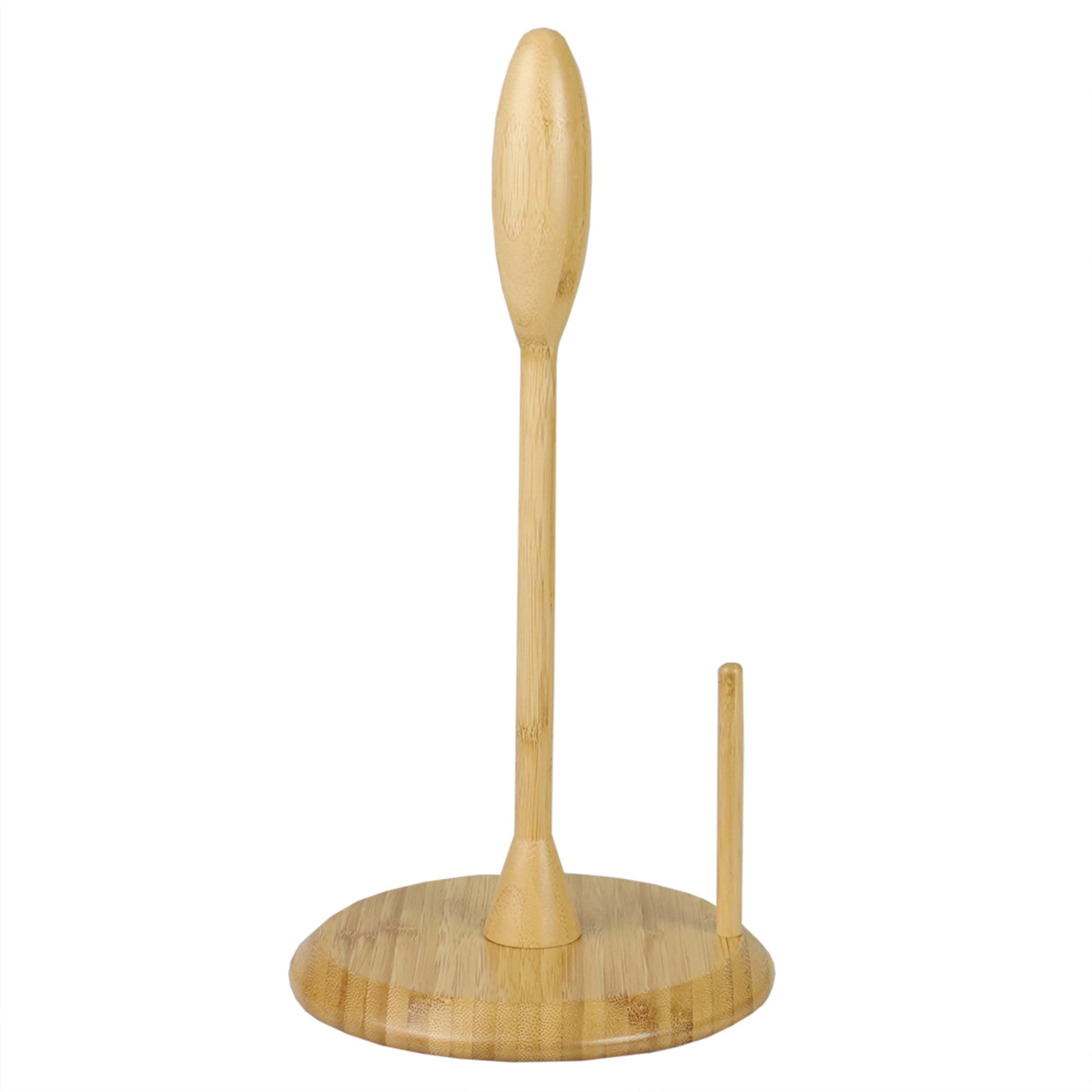 Michael Graves Design Freestanding Bamboo Paper Towel Holder with Side Bar, Natural $12.00 EACH, CASE PACK OF 4