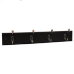 Load image into Gallery viewer, Home Basics 4 Double Hook Wall Mounted Hanging Rack, Brown $10.00 EACH, CASE PACK OF 12
