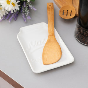 Home Basics Ceramic Mason Jar Spoon Rest - Assorted Colors