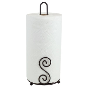 Home Basics Scroll Collection Steel Paper Towel Holder, Bronze $5.00 EACH, CASE PACK OF 12