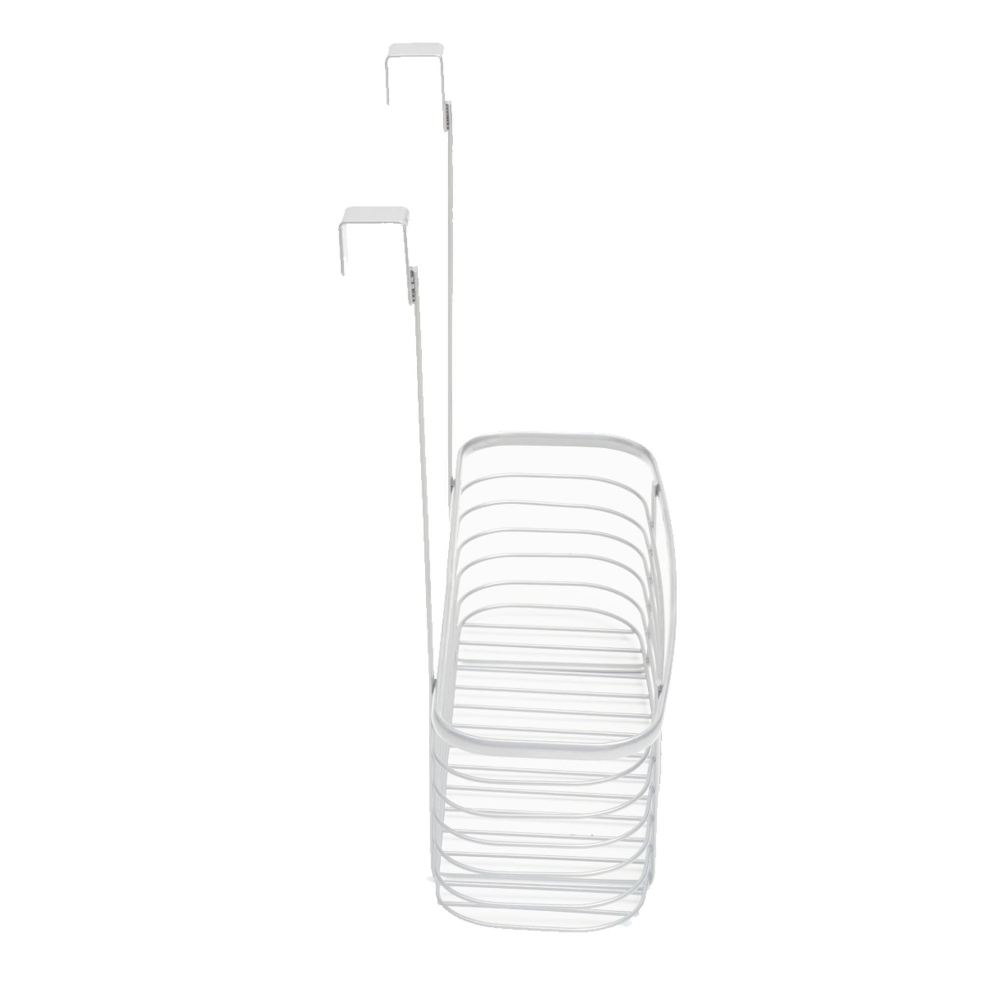 Home Basics Delta Steel Over the Cabinet Basket, Silver $6.00 EACH, CASE PACK OF 12