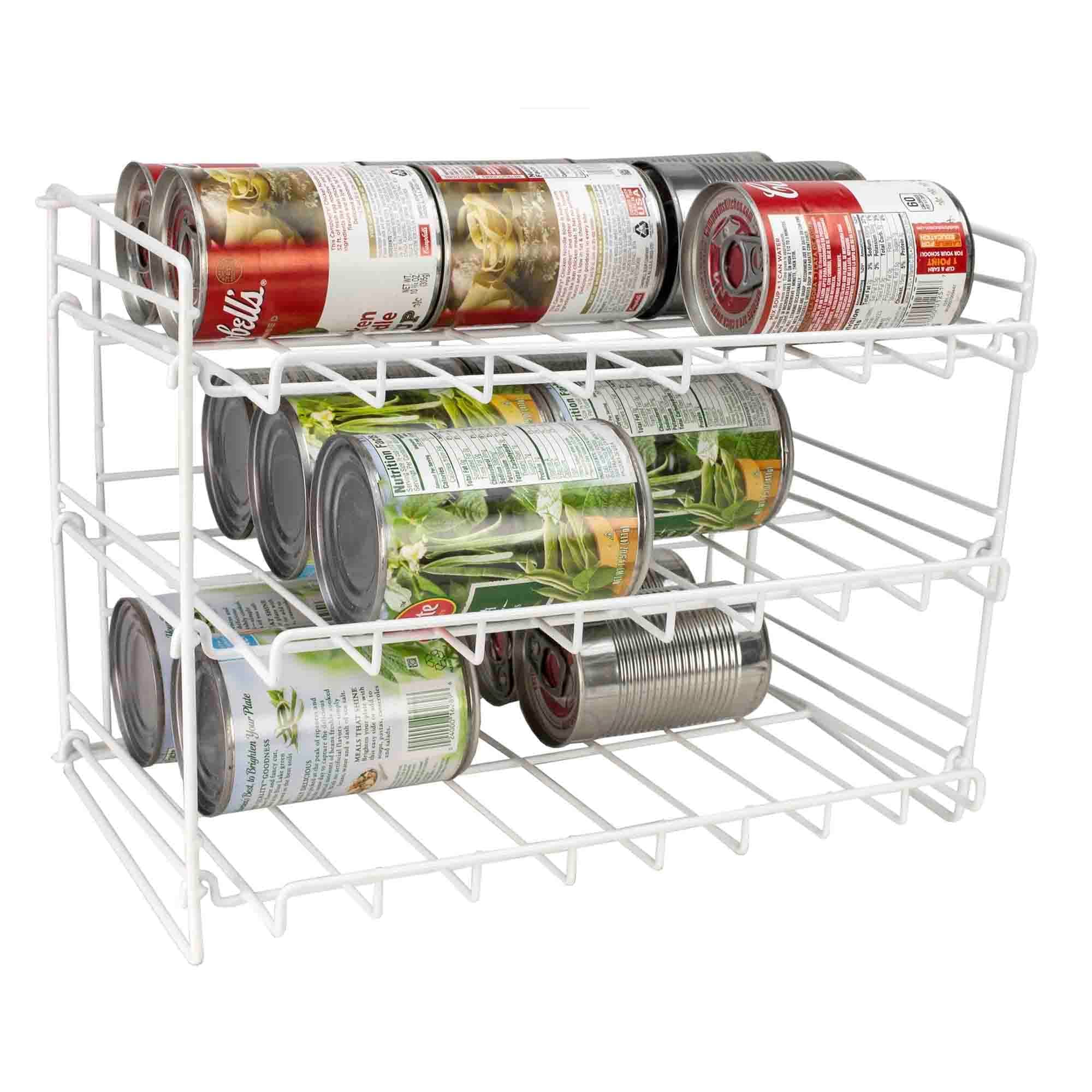 Home Basics 3-Tier Can Organizer $10.00 EACH, CASE PACK OF 6