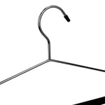 Load image into Gallery viewer, Home Basics 4 Tier Swinging Arm  Steel Pants Hanger with Soft Grip Foam Coated Rods, Black $5 EACH, CASE PACK OF 24
