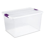 Load image into Gallery viewer, Sterilite 66 Quart/62 Liter ClearView Latch™ Box $20.00 EACH, CASE PACK OF 6
