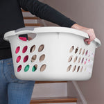 Load image into Gallery viewer, Sterilite 1.25 Bushel/ 44 Liter Ultra™ HipHold Laundry Basket $10.00 EACH, CASE PACK OF 6
