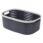 Load image into Gallery viewer, Home Basics Tanis Jumbo Plastic Basket - Assorted Colors
