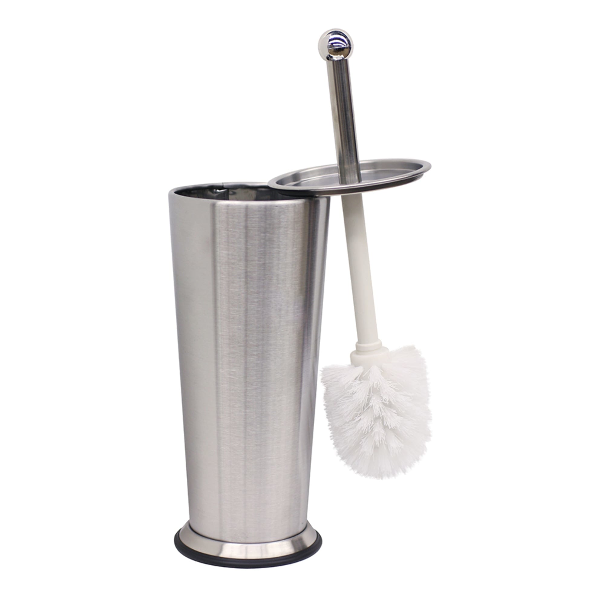 Home Basics Stainless Steel Tapered Toilet Brush, Silver $8.00 EACH, CASE PACK OF 12