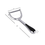 Load image into Gallery viewer, Home Basics Nova Collection Zinc Horizontal Vegetable Peeler, Silver $3.00 EACH, CASE PACK OF 24
