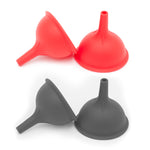 Load image into Gallery viewer, Baker’s Secret Silicone Funnels, (2-Pack) - Red

