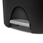 Load image into Gallery viewer, Sterilite 6.6 Gallon / 25 Liter StepOn Wastebasket Black $15.00 EACH, CASE PACK OF 4
