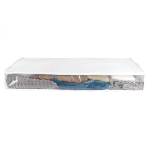 Home Basics Arabesque Non-Woven Under the Bed Storage Bag with See-through Front Panel, White
 $4.00 EACH, CASE PACK OF 12
