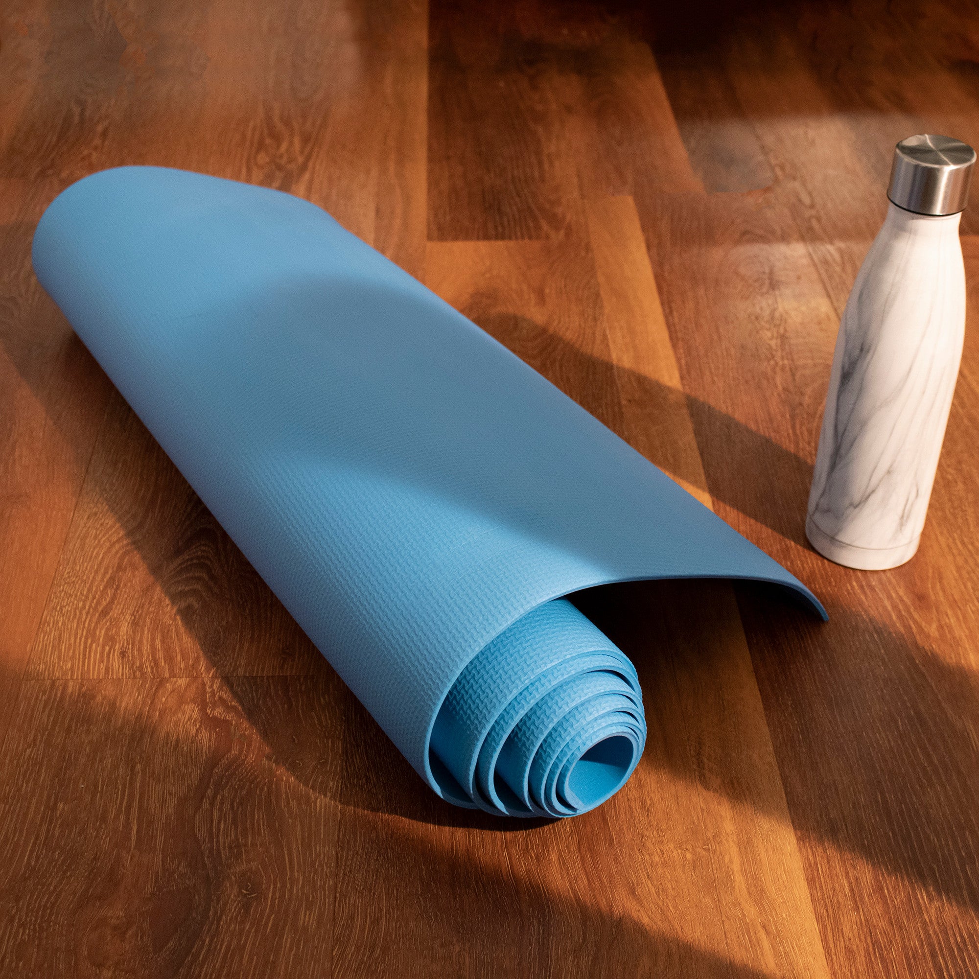 Home Basics 4 mm Non-Slip Latex-Free Foam Yoga Mat - Assorted Colors