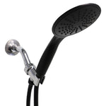 Load image into Gallery viewer, Home Basics Single Function Shower Massager, Black $8.00 EACH, CASE PACK OF 12
