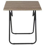 Load image into Gallery viewer, Home Basics Jumbo Multi-Purpose Foldable Table, Rustic $25.00 EACH, CASE PACK OF 4
