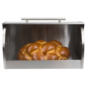 Home Basics Stainless Steel Bread Box $25.00 EACH, CASE PACK OF 4