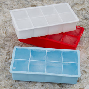 Home Basics Jumbo Silicone Ice Cube Tray $4.00 EACH, CASE PACK OF 24