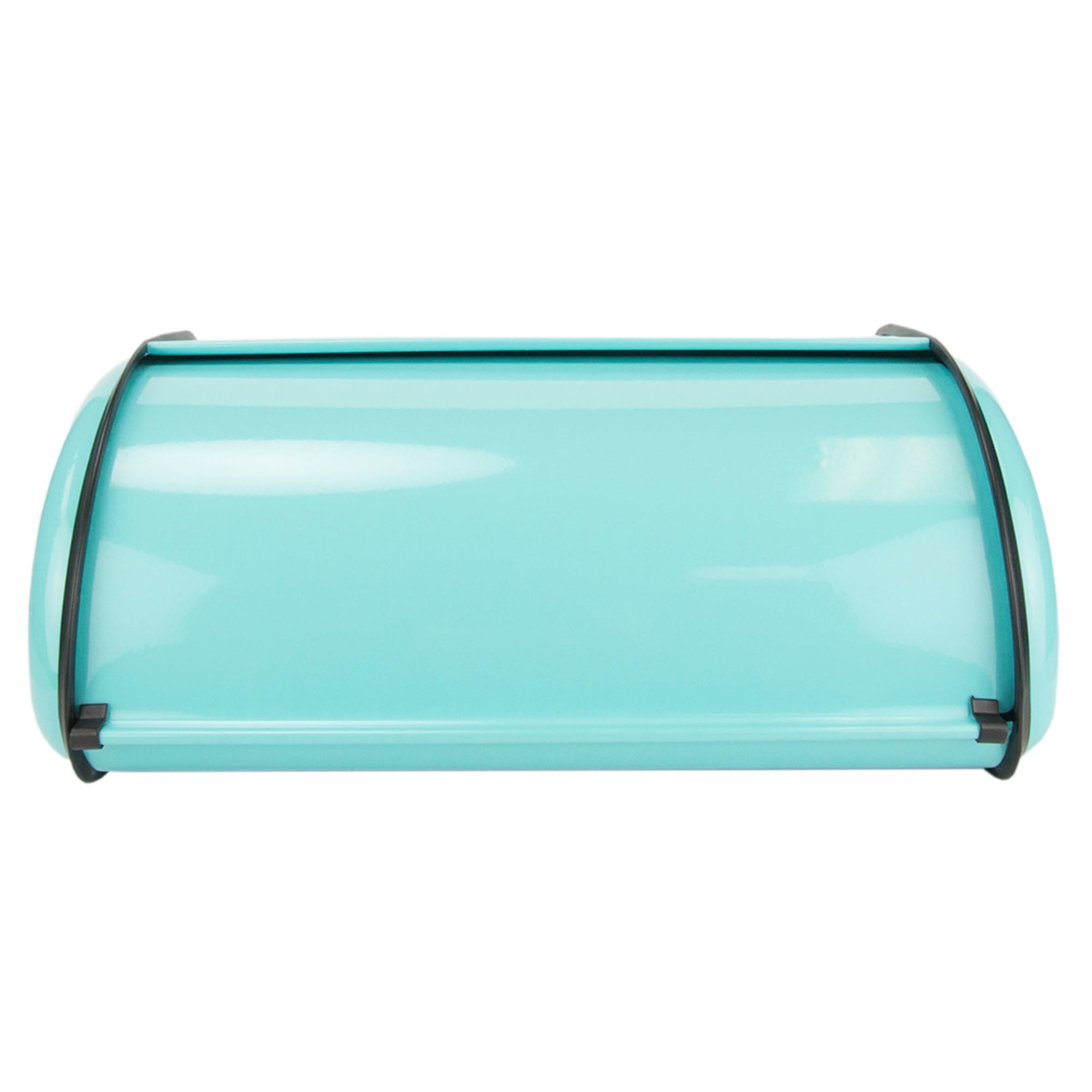 Home Basics Roll Up Lid Metal Bread Box, Turquoise $20.00 EACH, CASE PACK OF 6