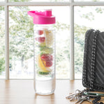 Load image into Gallery viewer, Home Basics 24 oz. Sports Bottle with Infuser - Assorted Colors
