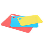 Load image into Gallery viewer, Home Basics 3 Piece Non-Slip Plastic Cutting Mat, Multicolored $3.00 EACH, CASE PACK OF 24
