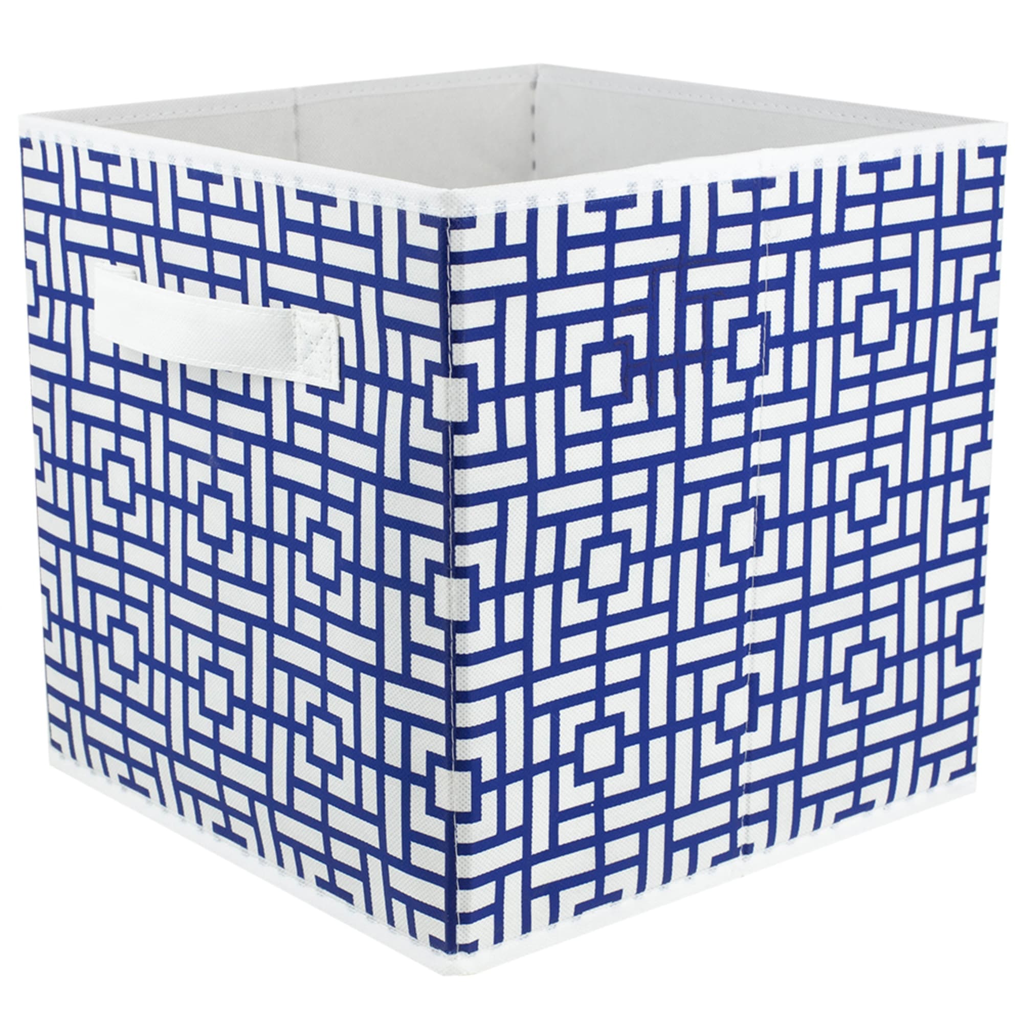 Home Basics Squared  Collapsible Non-Woven Storage Cube, Navy $3.00 EACH, CASE PACK OF 12