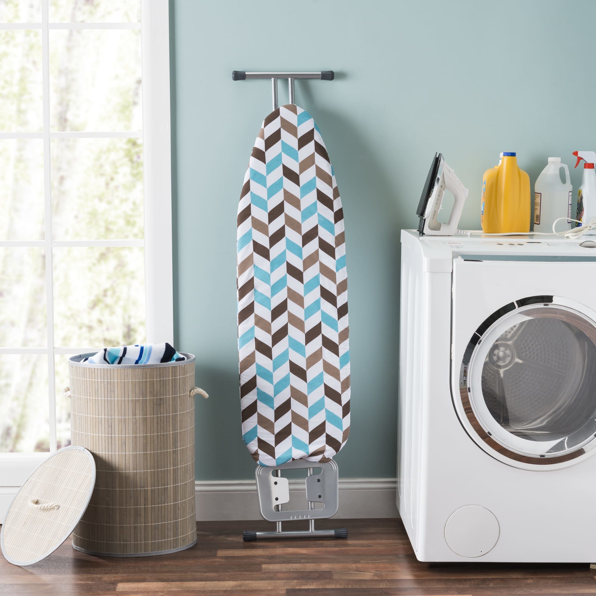 Home Basics Chevron Cotton Ironing Board Cover, Multi-Color $8.00 EACH, CASE PACK OF 12