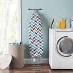 Load image into Gallery viewer, Home Basics Chevron Cotton Ironing Board Cover, Multi-Color $8.00 EACH, CASE PACK OF 12
