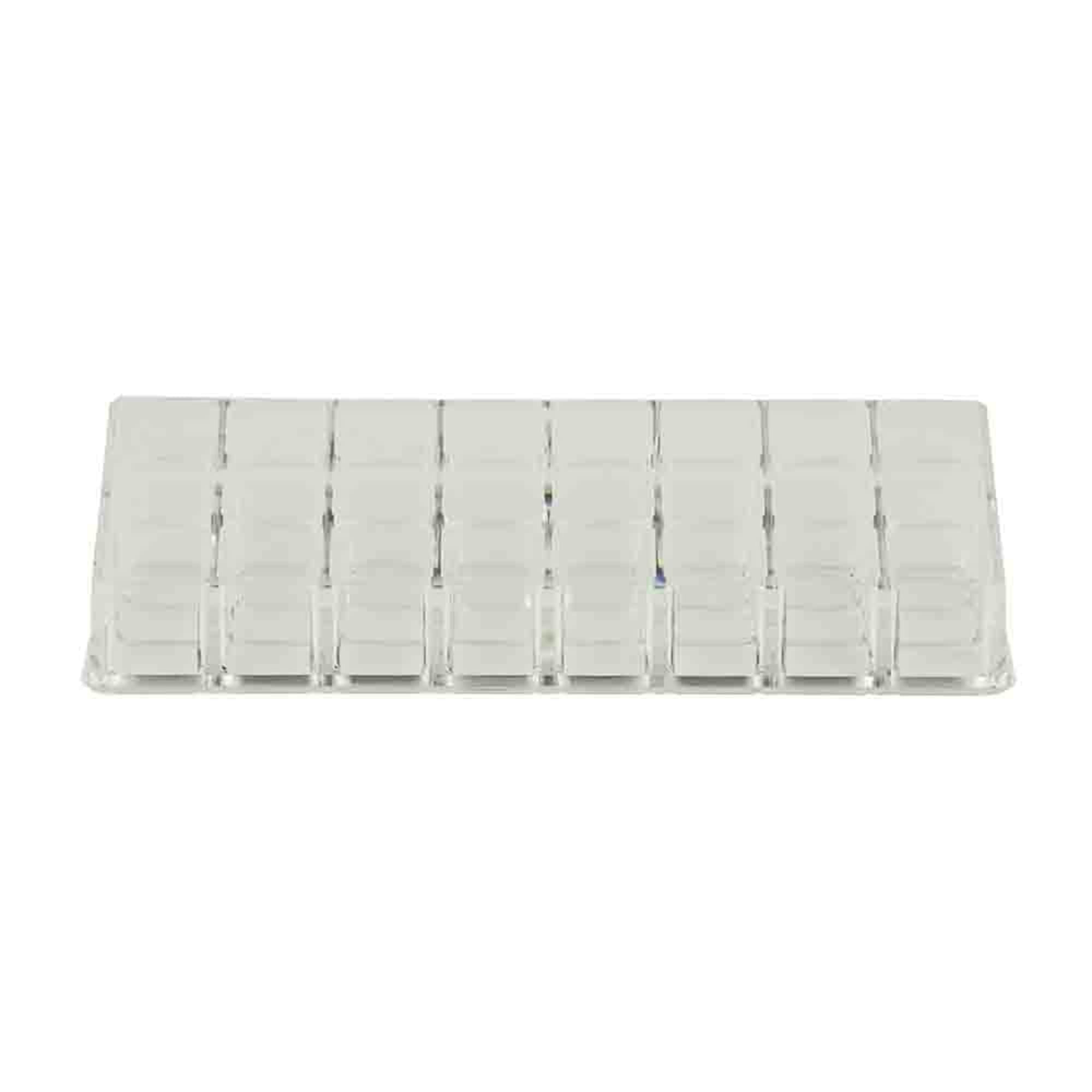 Home Basics 24 Compartment Plastic Cosmetic Tray $3.00 EACH, CASE PACK OF 12