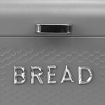 Load image into Gallery viewer, Home Basics Soho Steel Bread Box, Grey $25.00 EACH, CASE PACK OF 4
