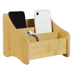 Load image into Gallery viewer, Home Basics Large Bamboo Charging Station, Natural $10.00 EACH, CASE PACK OF 8
