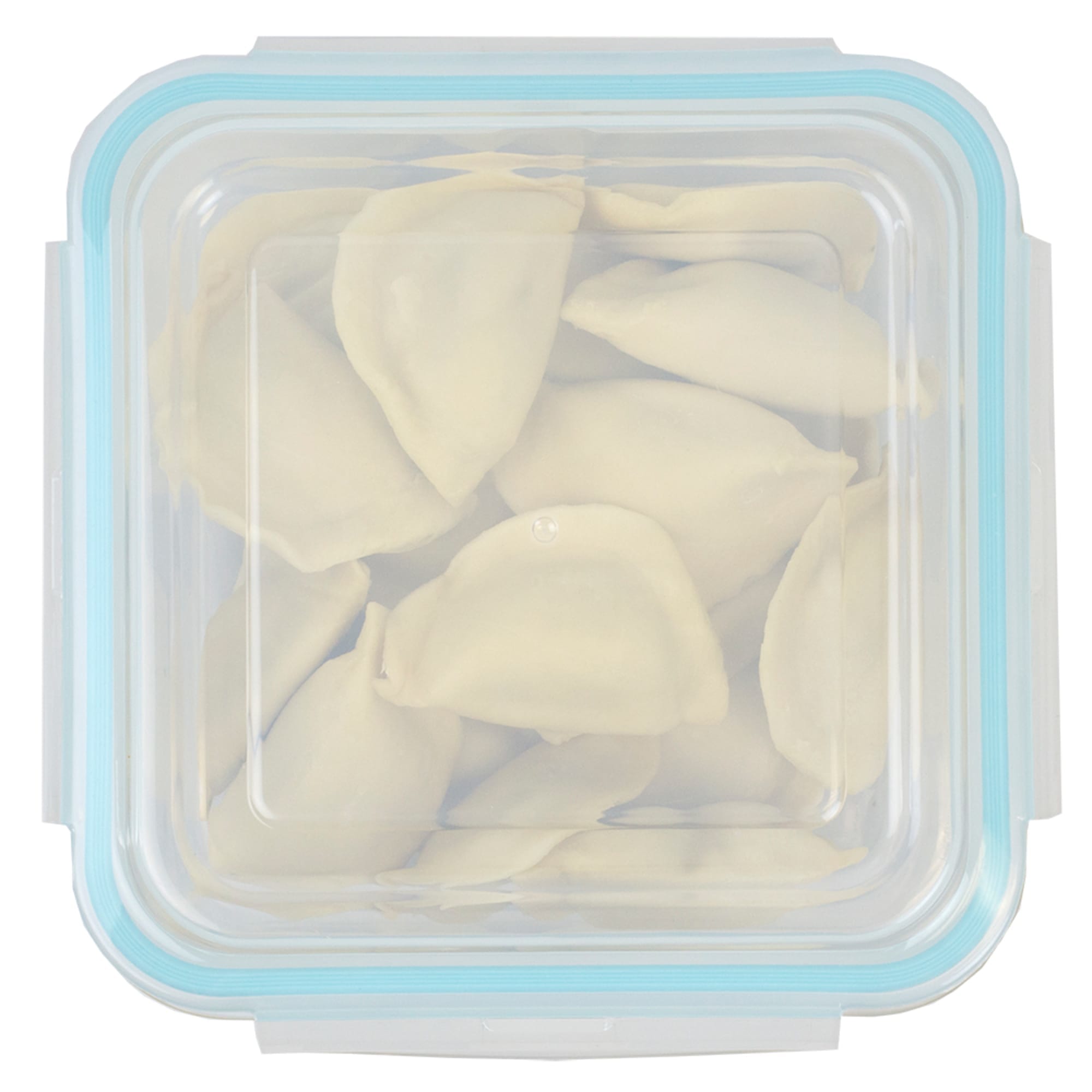Home Basics 74 oz. Square Borosilicate Glass Food Storage Container with Leak-Proof and Air-Tight Plastic Locking Lid $8.00 EACH, CASE PACK OF 12