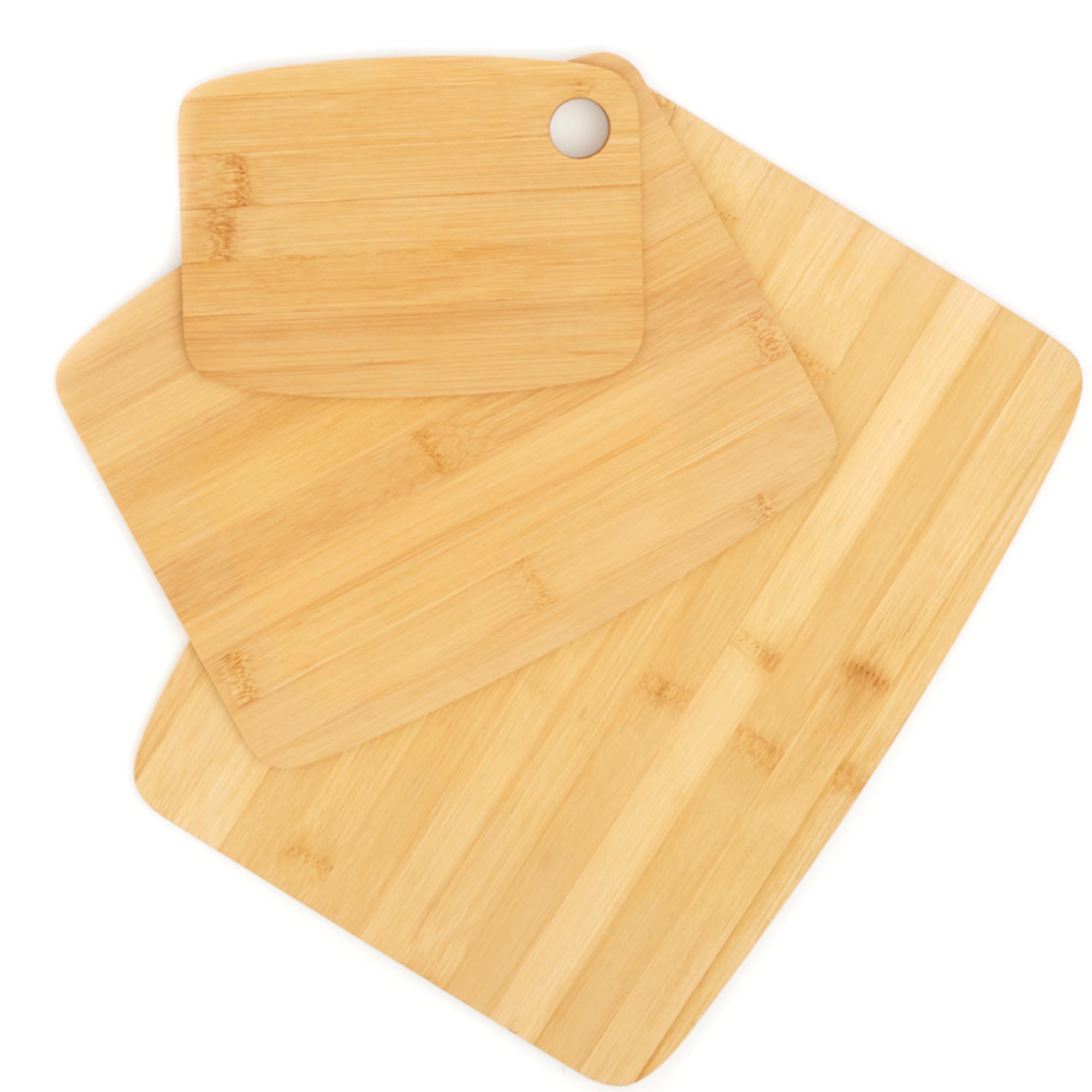 Bamboo Cutting Board, Natural Sold by at Home