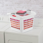 Load image into Gallery viewer, Sterilite 1.75 Bushel Ultra Square Laundry Basket, White $10 EACH, CASE PACK OF 6
