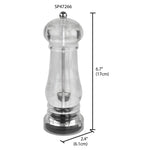 Load image into Gallery viewer, Home Basics Plastic Pepper Mill, Clear $2 EACH, CASE PACK OF 24
