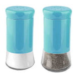 Load image into Gallery viewer, Home Basics Essence Collection 2 Piece Salt and Pepper Set, Turquoise $3.00 EACH, CASE PACK OF 12
